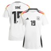 Camiseta de fútbol Alemania Sane 19 Primera Equipación Euro 2024 - Mujer